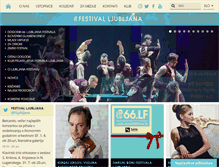 Tablet Screenshot of ljubljanafestival.si